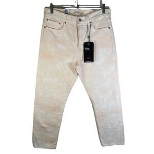 NWT Levi's Premium Women's Wedgie Straight Button Fly Jeans Peach Size 31x28 New